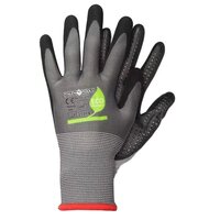 Werkhandschoen gereycled nitrile s