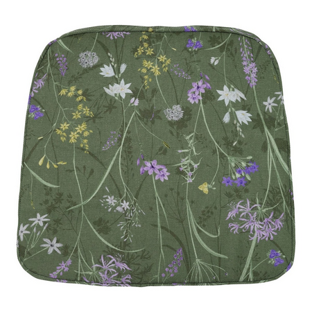 Wickerkussen uni 48x48 donna grn