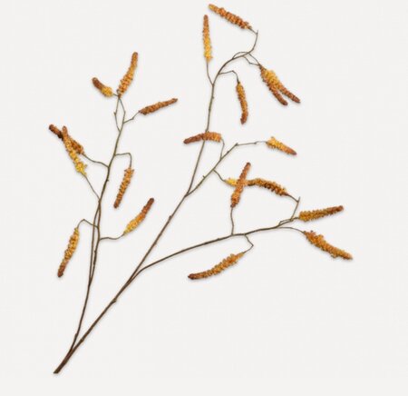 Wilgentak l95cm geel/bruin