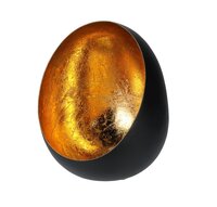 WINDLICHT 10X13CM METAAL ZWART