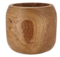 WOODY NATURAL POT 33X33X27CM