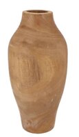 WOODY NATURAL VASE FLOWER 19X19X39CM