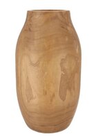 WOODY NATURAL VASE LONG 24X24X43CM