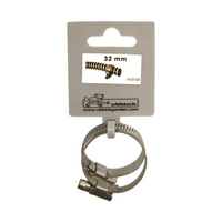Wormslangklem verzinkt 32mm set a 2