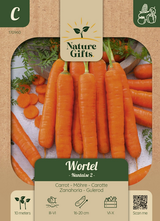 Wortel nantaise 2 per 10m