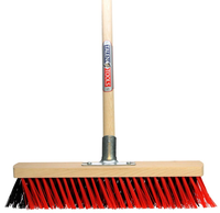 X-bezem buiten rood/zwart - afbeelding 2