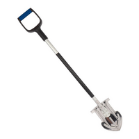Zaagspade roestvrij l120cm