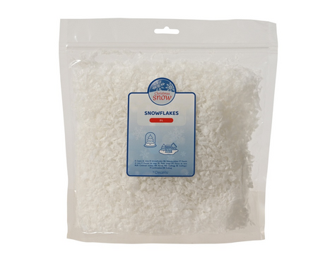 Zachte sneeuw pe l26b20h6cm wit