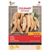 Zaden culinary peppers dorset pink