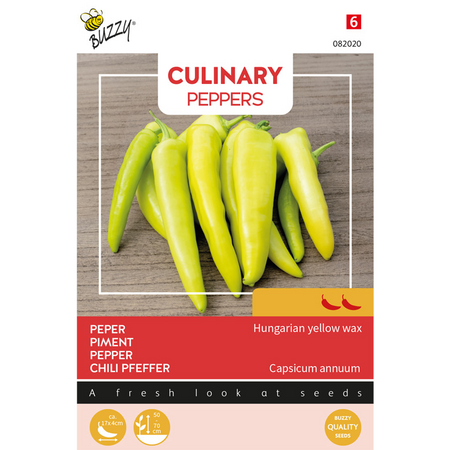 Zaden culinary peppers hongarian yellow