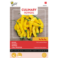 Zaden culinary peppers hot lemon drop