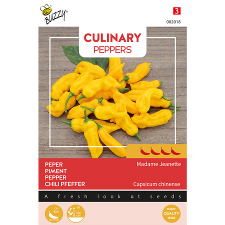 Zaden culinary peppers madame jeanette