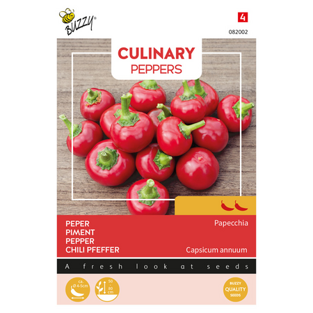 Zaden culinary peppers pappecchia