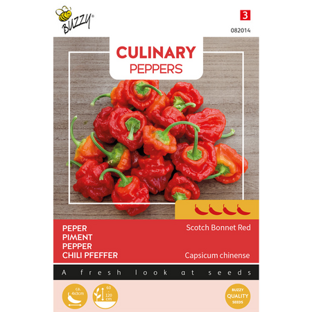 Zaden culinary peppers scotch bonnet