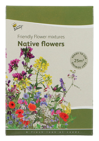 Zaden friendly flowers inheems 25m2