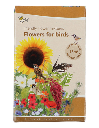 Zaden friendly flowers vogels 15m2