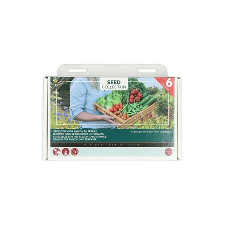 Zaden patio groente 6st