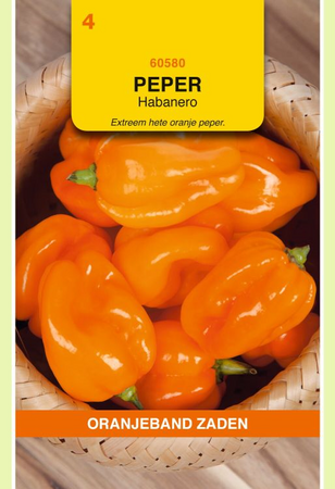 Zaden peper habanero or 10zdn - afbeelding 1