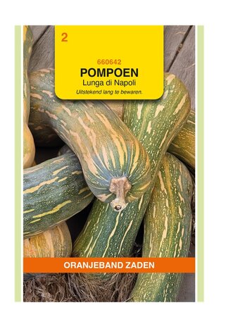 Zaden pompoen lunga di napoli 2.5g