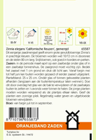 Zinnia californische reus mix 1.5g - afbeelding 2