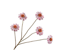 Zinniatak l89cm lavendel/roze