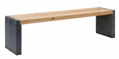 Zitbank excellent 170cm (beton)