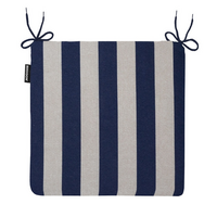 Zitkussen 40x40cm amora blauw