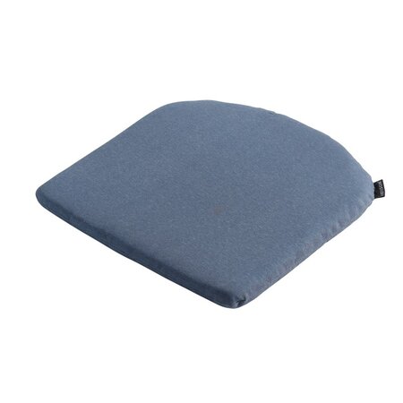 Zitkussen l46b48cm panama blauw