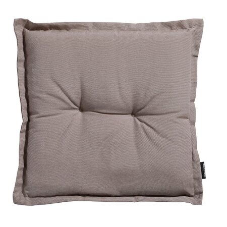 Zitkussen uni. l50b50cm pan taupe - afbeelding 1