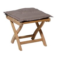 Zitkussen uni. l50b50cm pan taupe - afbeelding 2