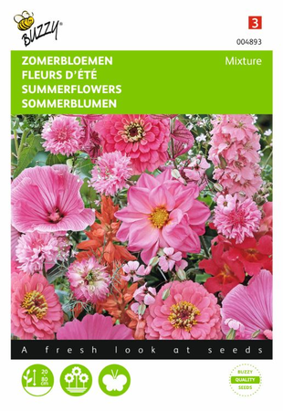 Zomerbloem rose/rode tint 2gram - afbeelding 1