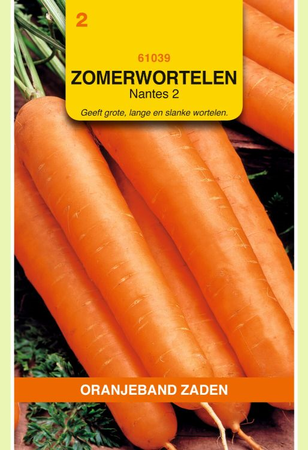 Zomerwortel nantes 2 6g - afbeelding 1