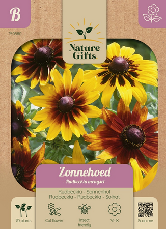 Zonnehoed rudbeckia mengsel 70st