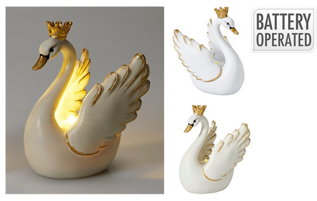 ZWAAN LED 13CM 2ASS KLEUR